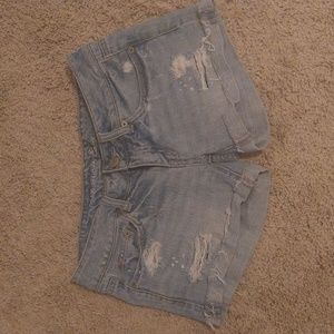 American Eagle Distressed Shorts, Size 2